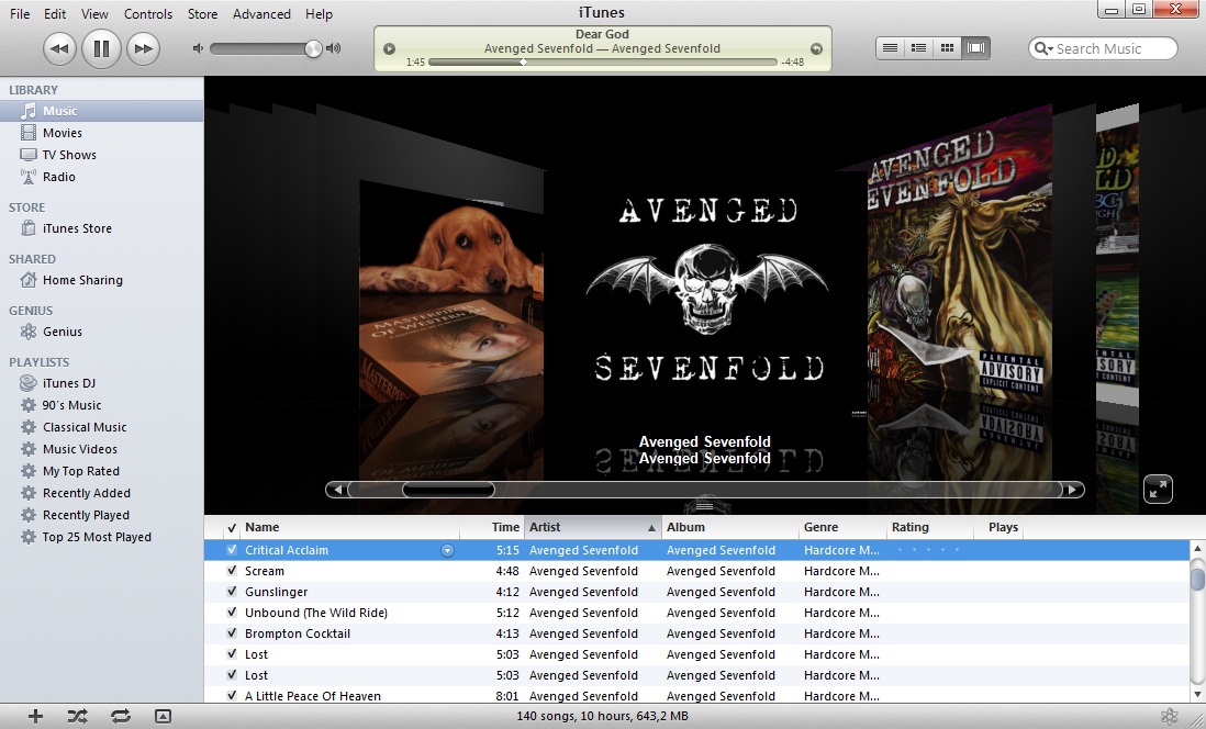 download itunes 10.7 free mac